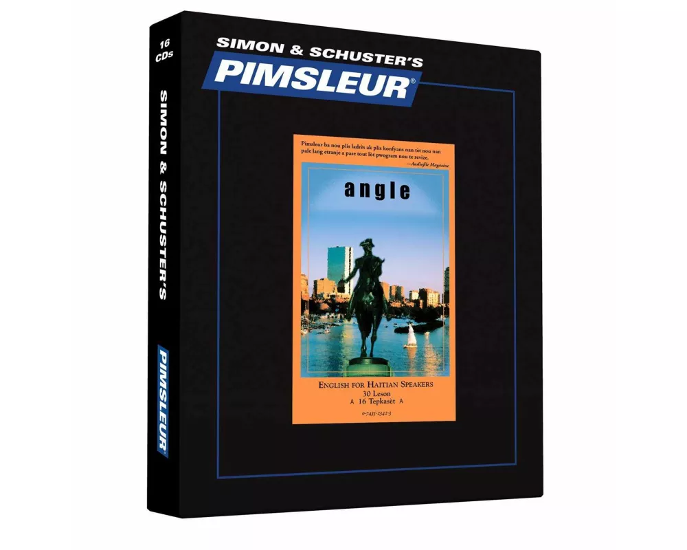 Pimsleur English for Haitian Creole Speakers Level 1 CD, 1: Learn to Speak and Understand English for Haitian with Pimsleur Language Programs