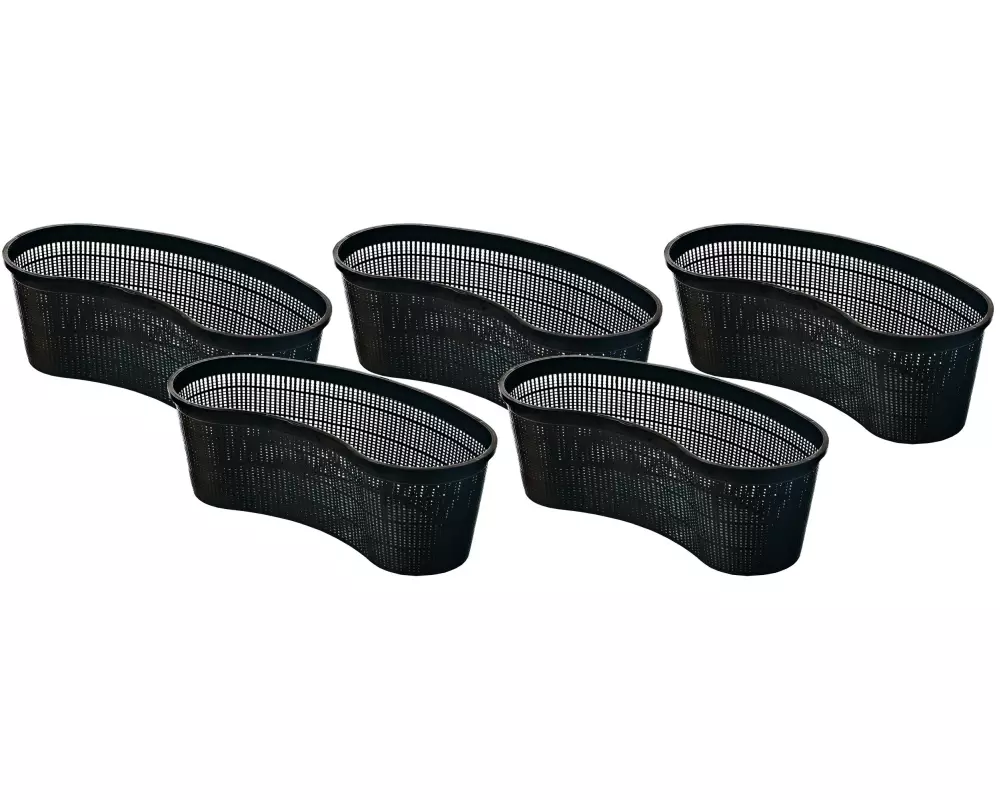 HEISSNER Pflanzenkorb 45 x 18 cm, 5 Stück