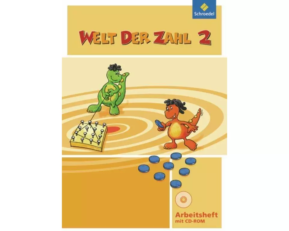 Welt der Zahl 2. Arbeitsheft mit CD-ROM. Nord