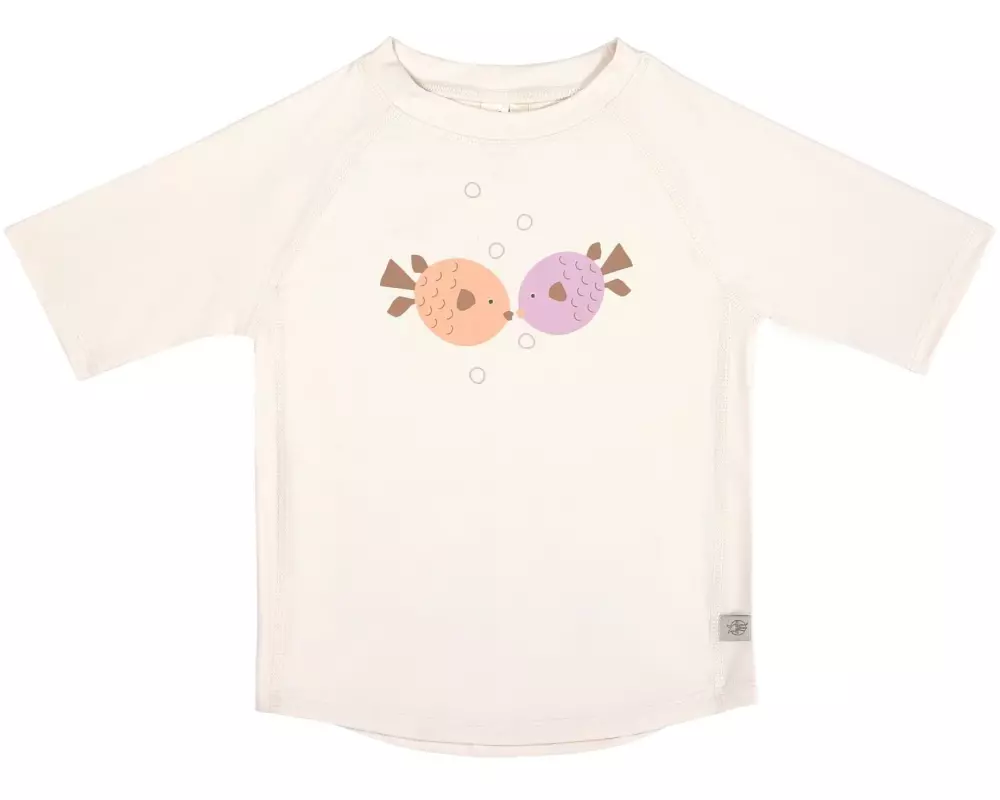 Lässig UV-Shirt Fish – Milky Gr. 74/80