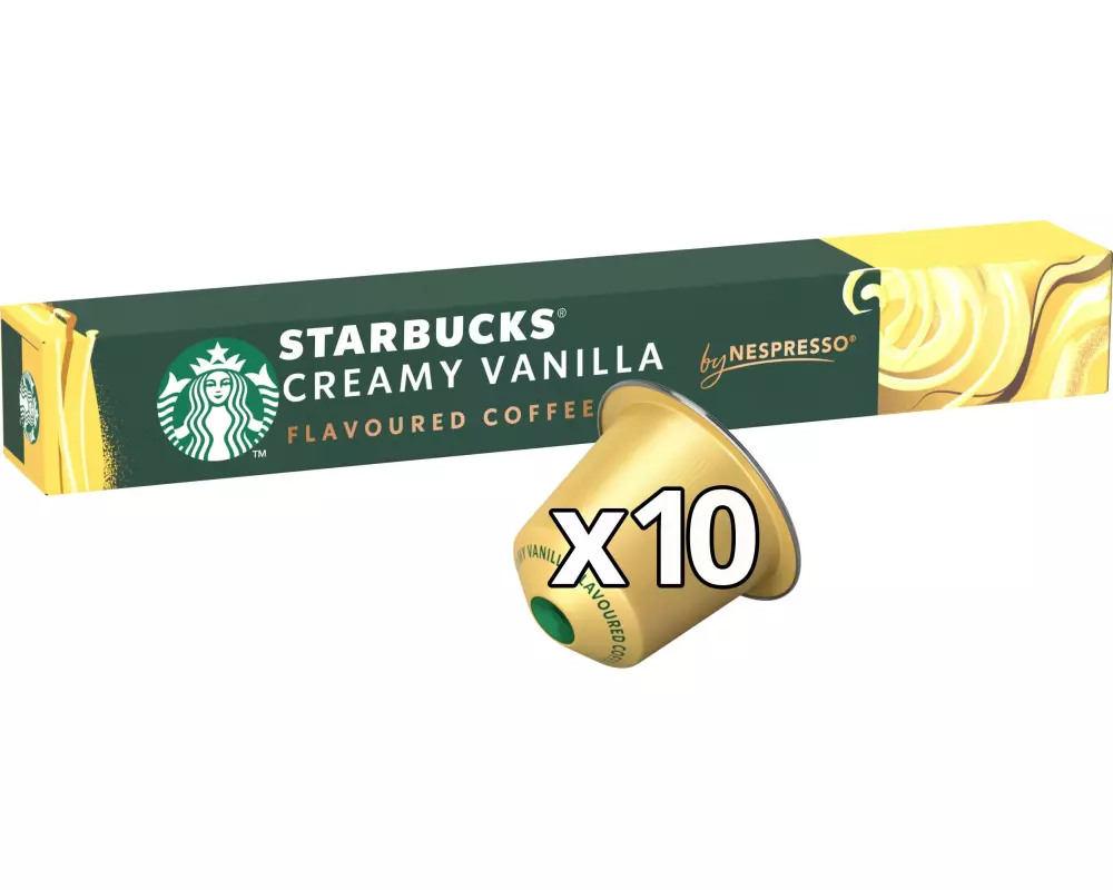Starbucks Kaffeekapseln Creamy Vanilla by Nespresso Flavoured 10 Stück