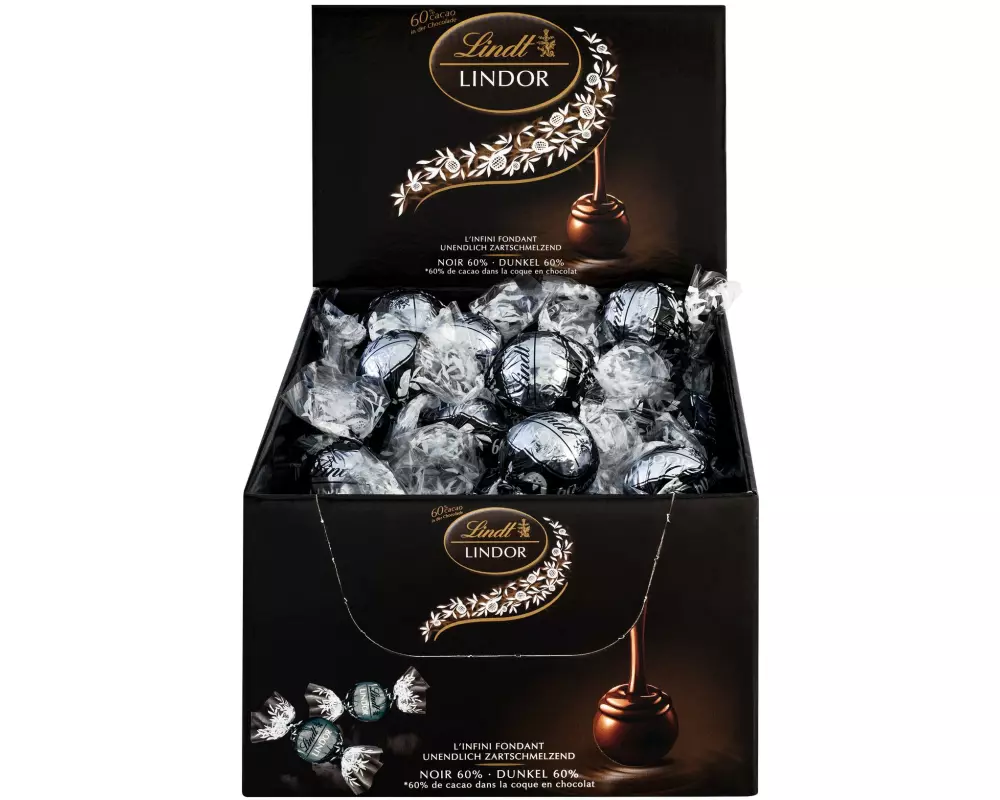 Lindt Pralinen Lindor Dunkel 60% Cacao 750 g