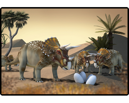 HANSA Schreibunterlage 50x34cm 41-6000.078 Dinos