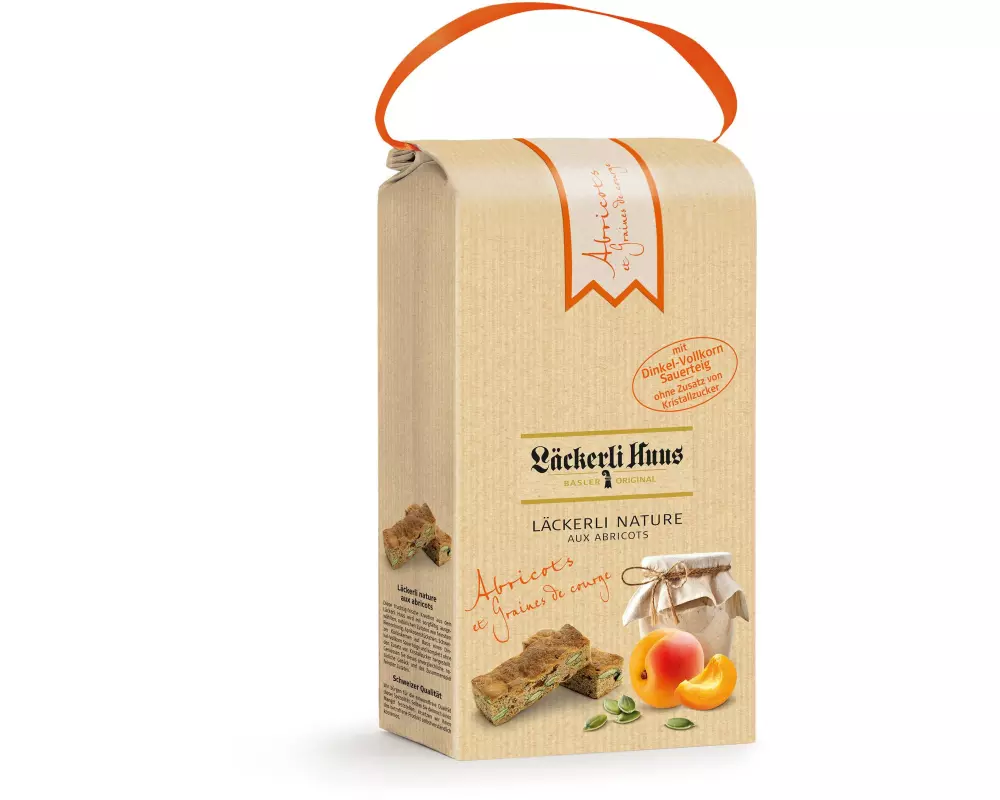 Läckerli Huus Guetzli Läckerli Nature Aprikose 270 g