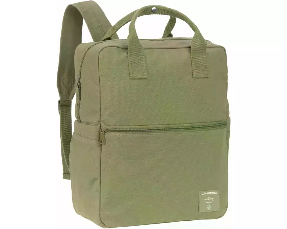 Lässig Wickelrucksack Me Square Olive