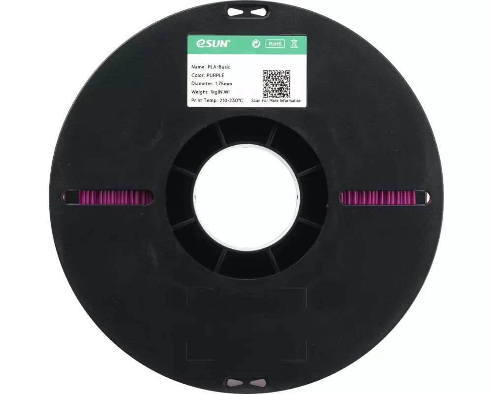 eSun Filament PLA Basic, Lila 1.75 mm 1 kg