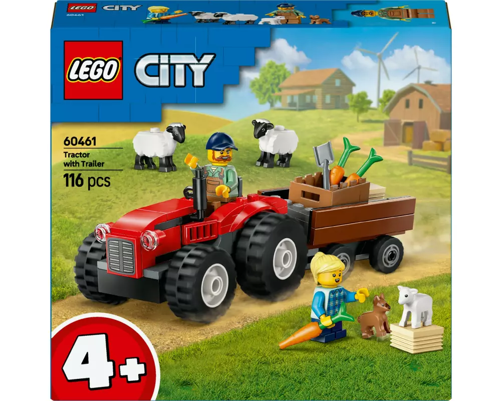 LEGO® City Traktor mit Anhänger 60460