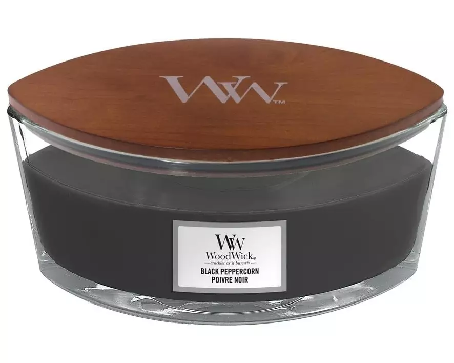 Woodwick Duftkerze Black Peppercorn Ellipse