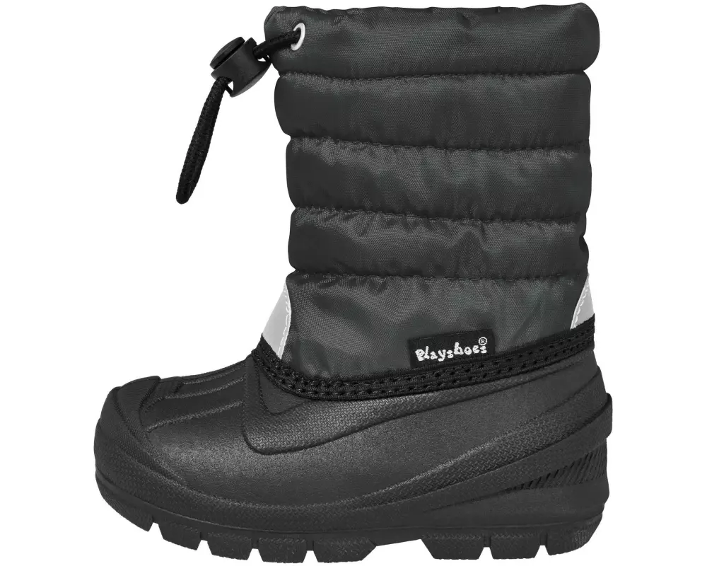 Playshoes Winter-Bootie Gr. 28/29, Anthrazit