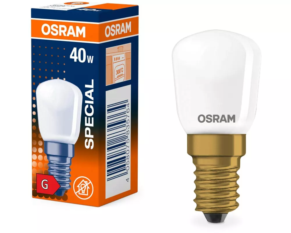 OSRAM Lampe Special Oven T FR 40W 230 V E14 Warmweiss (WW)