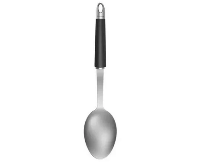 Gault Millau Servierlöffel 32 cm, Schwarz/Silber