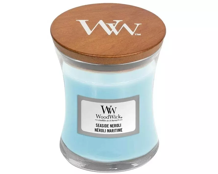 Woodwick Duftkerze Seaside Neroli mini Jar