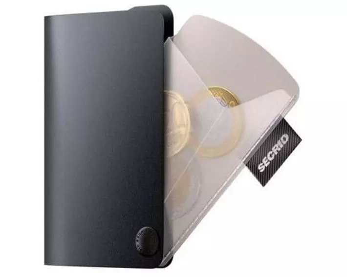 SECRID Portemonnaie Coinpocket Transparent
