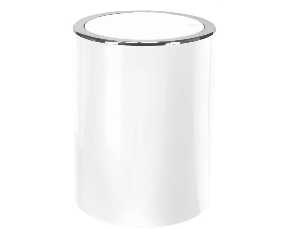 Kleine Wolke Swingeimer Clap Mini 1.5 l, Weiss glanz