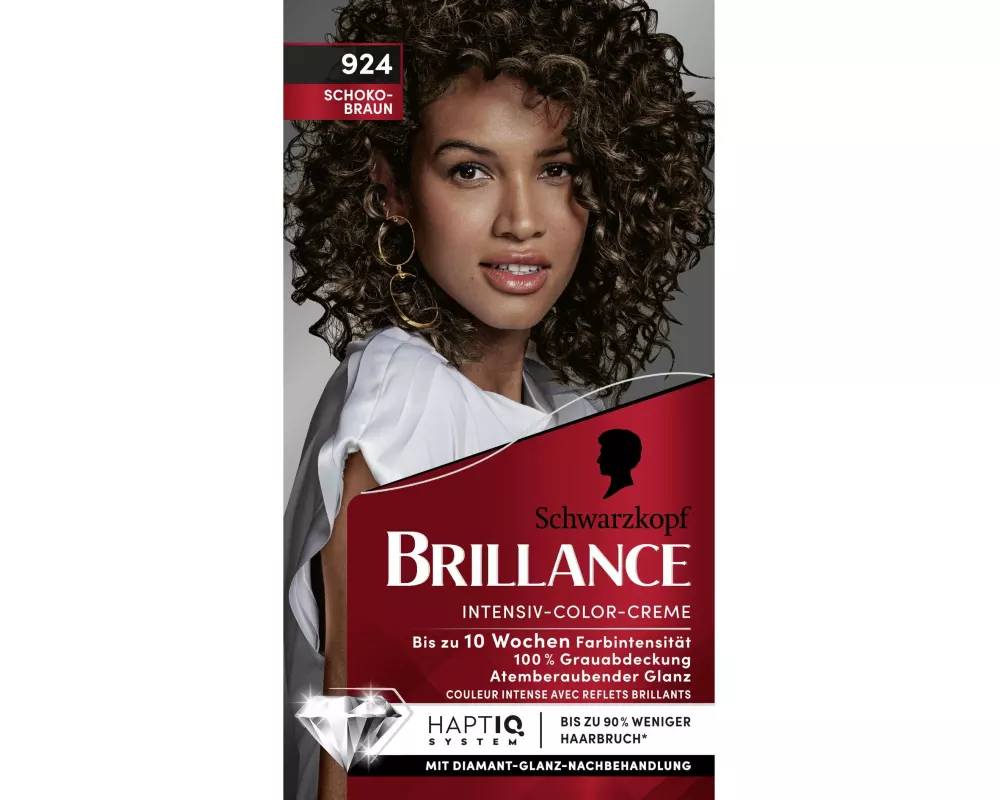 Schwarzkopf BRILLANCE Haarcoloration 924 Schokobraun