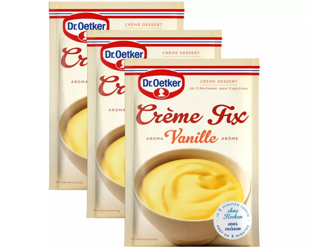 Dr.Oetker Crème-Fix Vanille 3 x 108 g