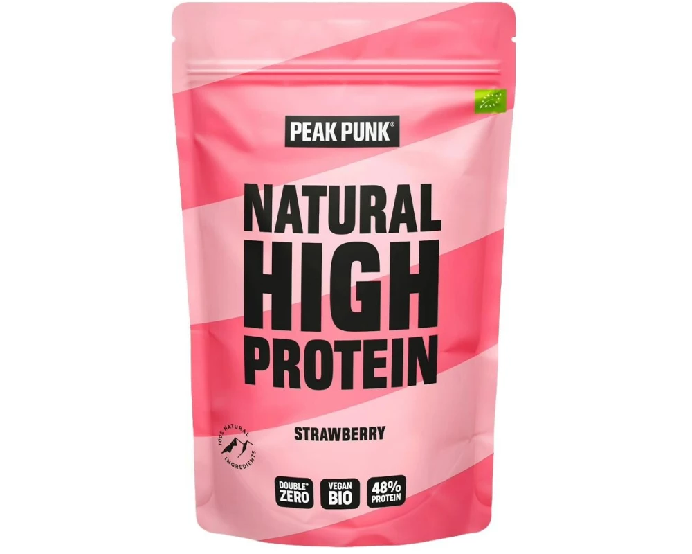 PEAK PUNK Bio High-Protein Shake Erdbeere 250 g