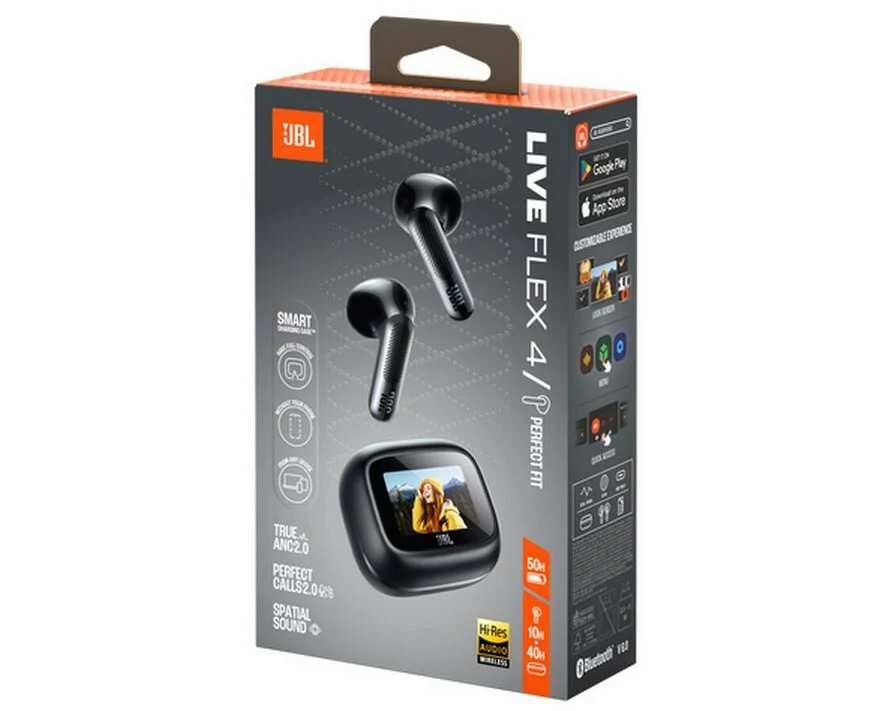 JBL Live Flex 4 Schwarz