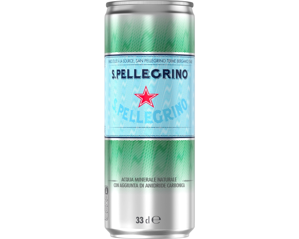 SAN PELLEGRINO mit Kohlensäure 12560030 33 cl, 6 Stk.