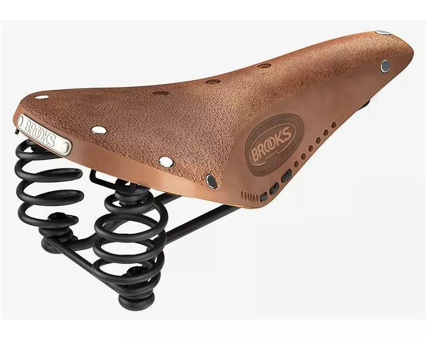 BROOKS Fahrradsattel Flyer Softened Pre-Aged