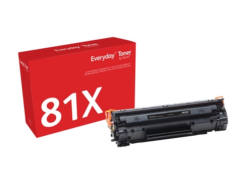 Everyday Black Toner by compatible with HP 83X (CF283X), High capacity. Black toner page yield: 2200 pages, Printing colours: Black, Quantity per pack: 1 pc(s)