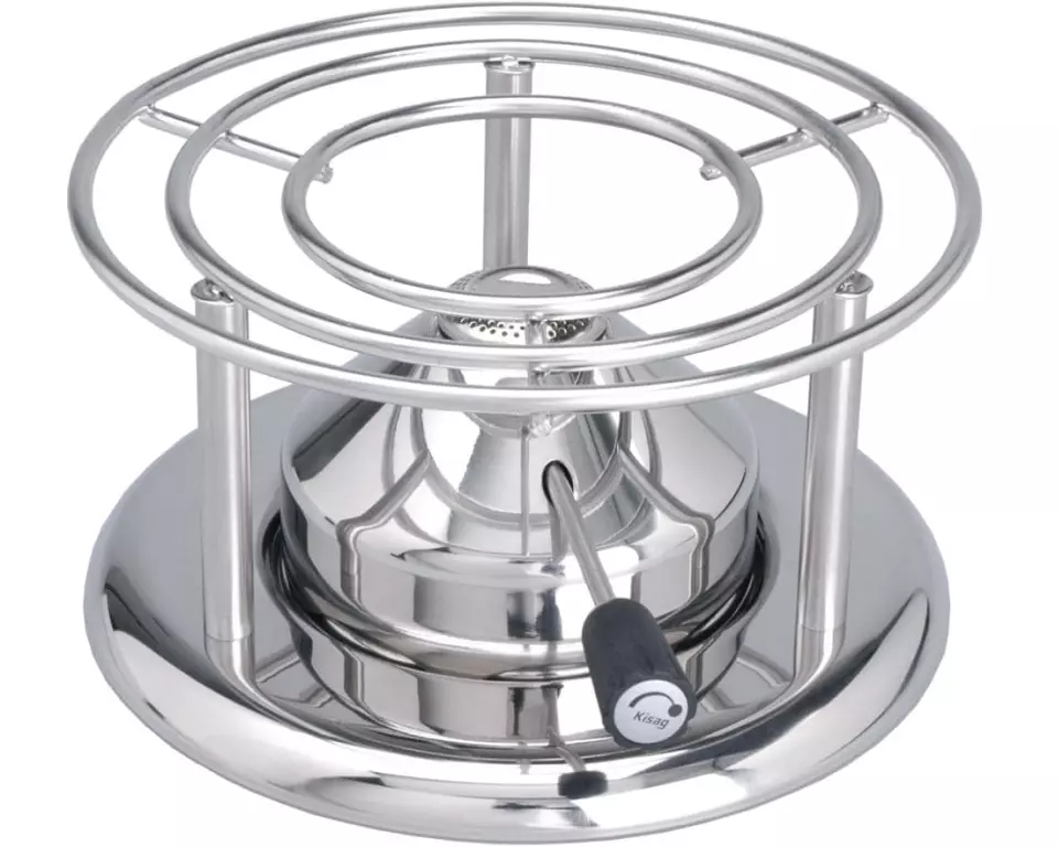 Kisag Fondue-Rechaud Ronda Silber
