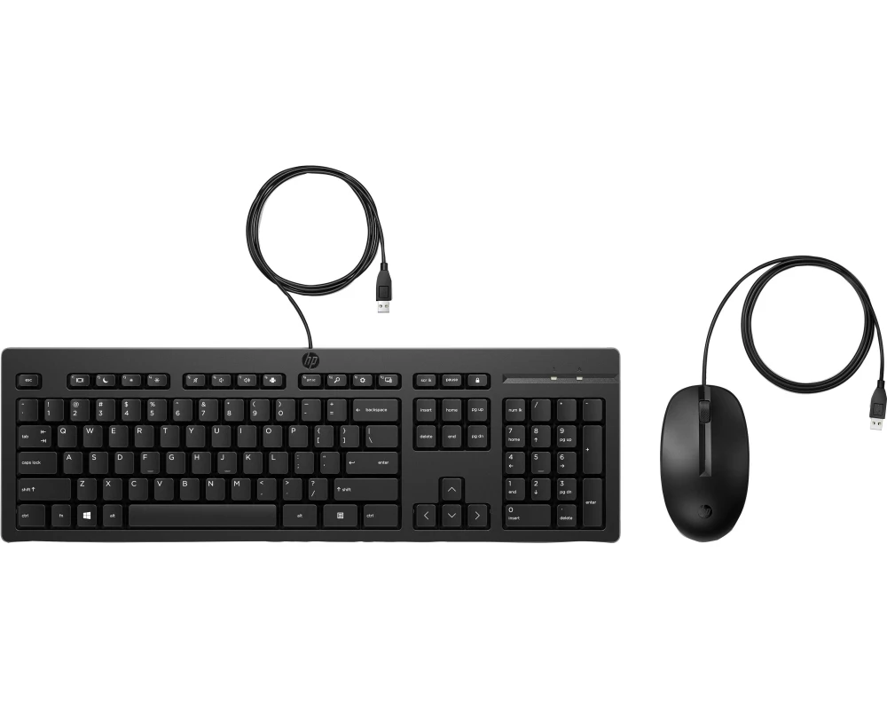 HP 225 Wired Mouse and KB G2 CH
