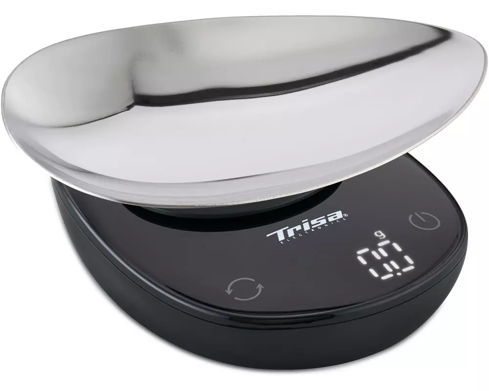 Trisa Küchenwaage Flavour Scale Schwarz