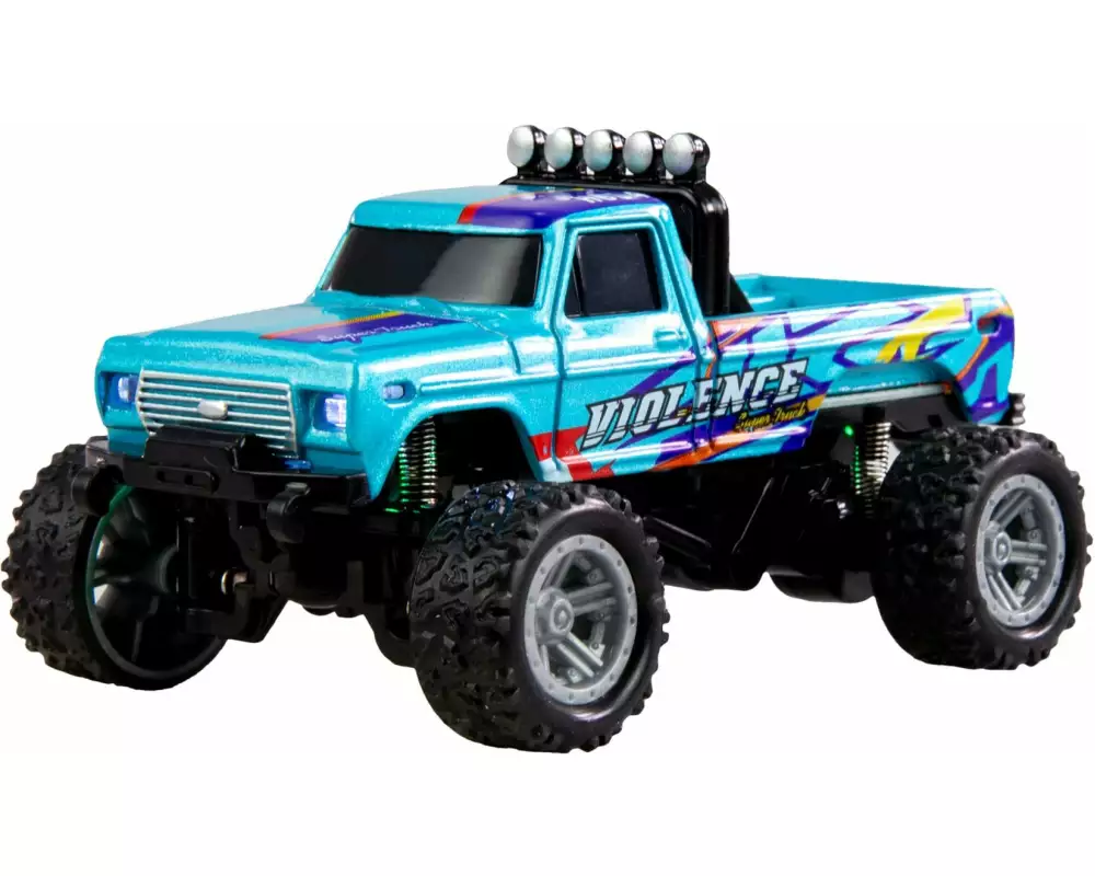 Amewi Monster Truck Die Cast 1:64 RTR, Blau