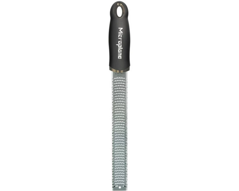 Microplane Gourmet Premium Zester/Reibe Schwarz/Silber