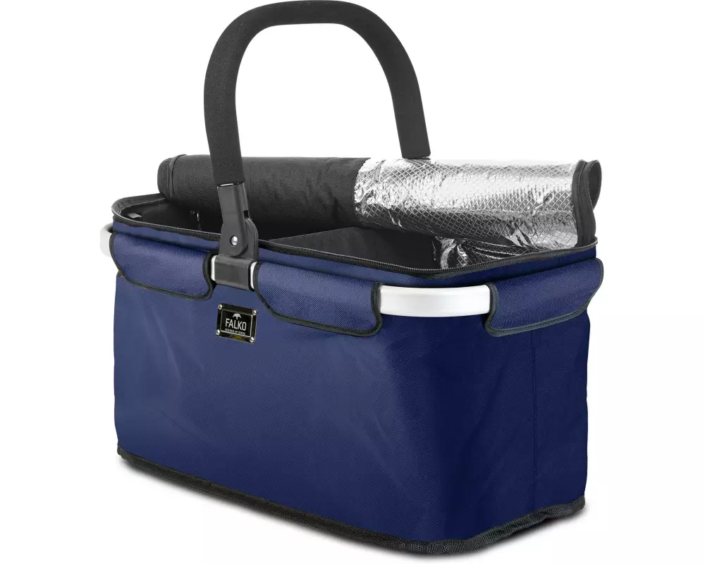 Genius Einkaufskorb Falko Duo Dunkelblau