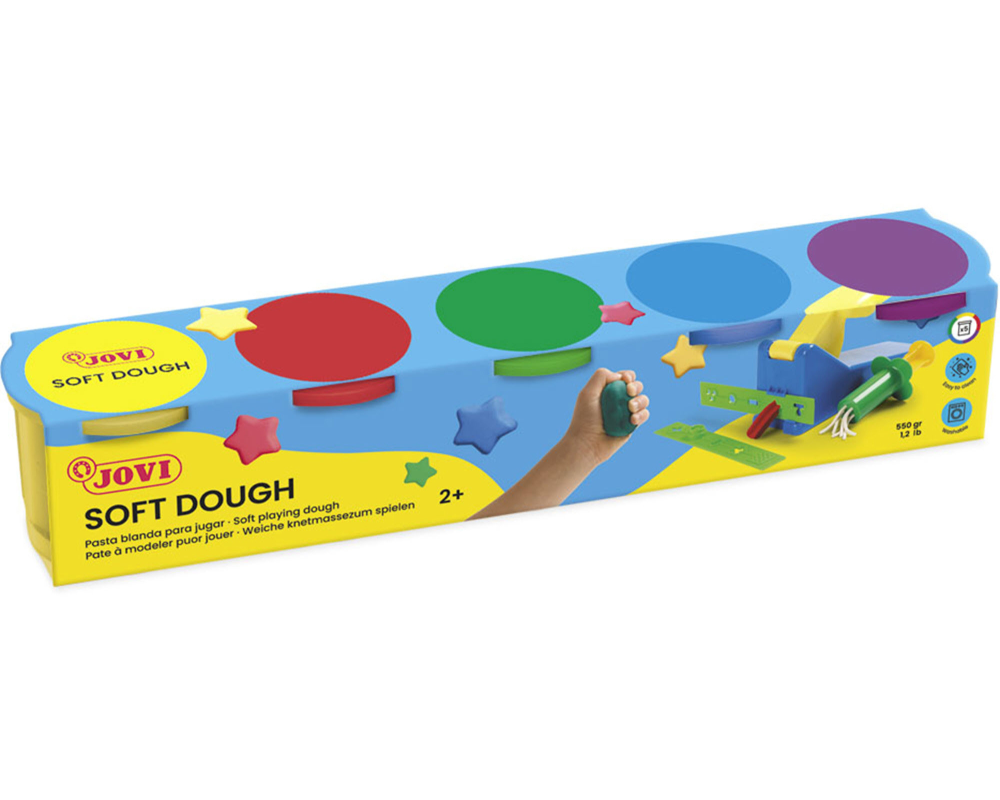 JOVI Knete 5x110g 510005405 Soft Dough