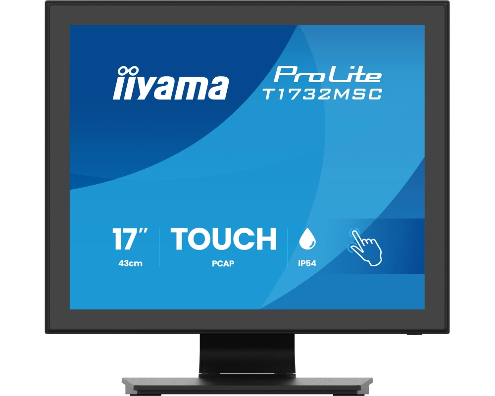 iiyama ProLite T1732MSC-B2S Computerbildschirm 43,2 cm (17") 1280 x 1024 Pixel SXGA LED Touchscreen Schwarz