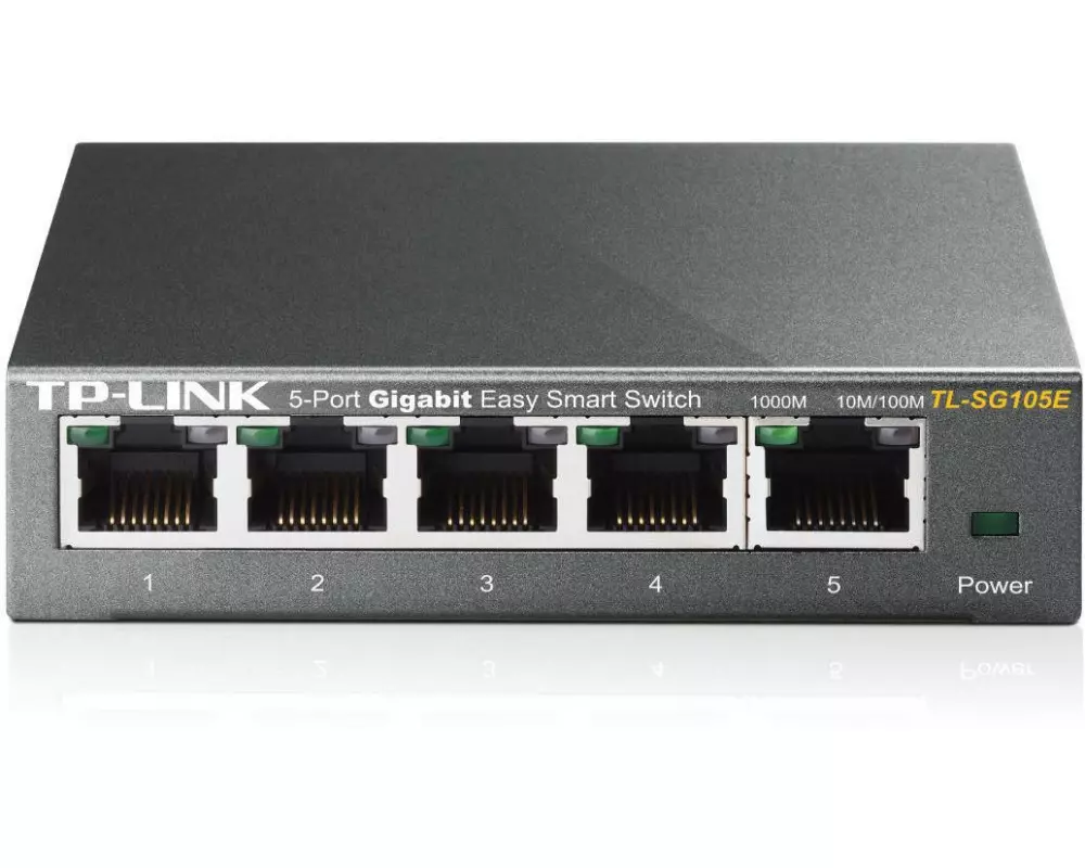 TP-Link Switch Omada Easy Smart 5 x 1G Ports TL-SG105E 5 Port