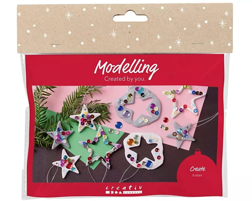 Creativ Company Bastelset Modellieren Weihnachten