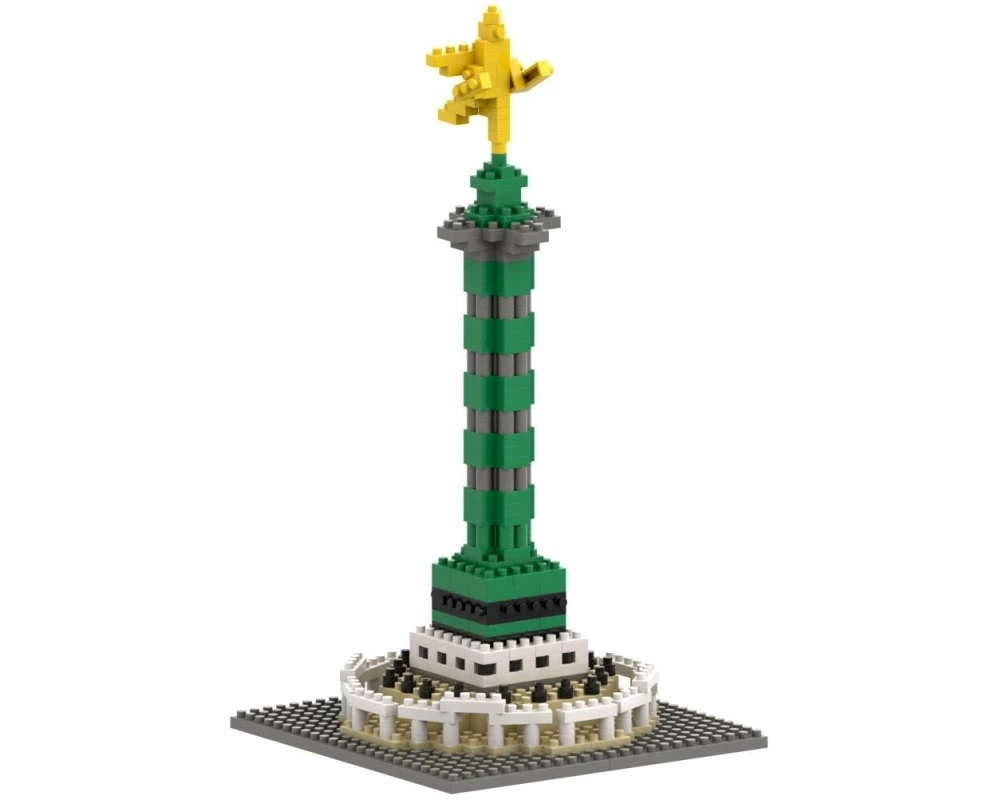 BRIXIES Bausteinmodell Colonne de Juillet aus 433 Bausteinen