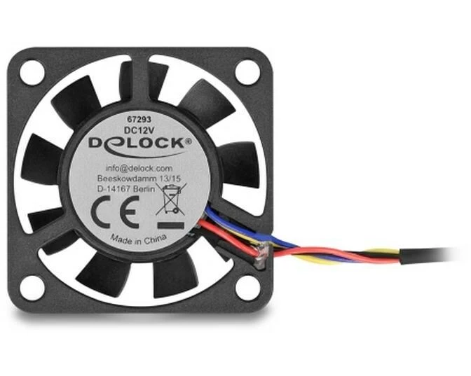 Delock PC-Lüfter 12 V DC, 40 x 40 x 10 mm