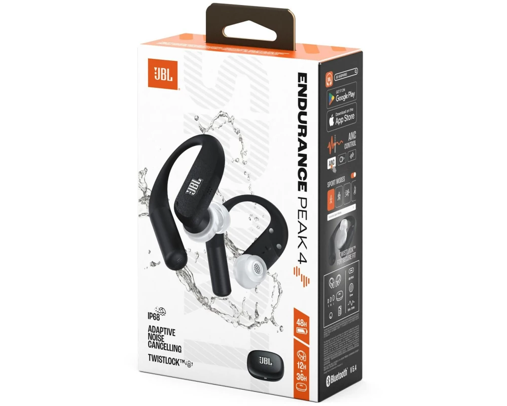 JBL Endurance Peak 4 Schwarz; Grau