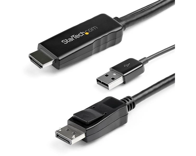 StarTech.com 3 m (9.8 ft.) HDMI to DisplayPort Cable