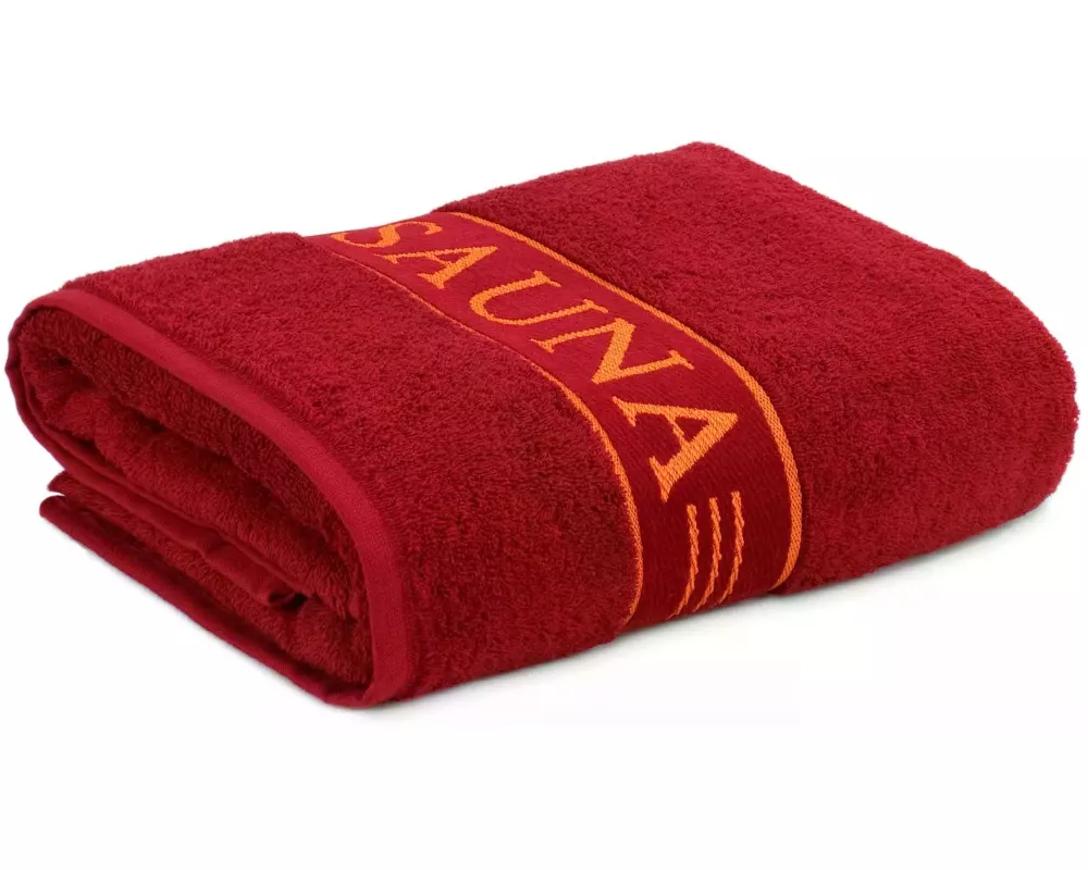 Frottana Saunatuch Sauna 80 x 200 cm, Rot
