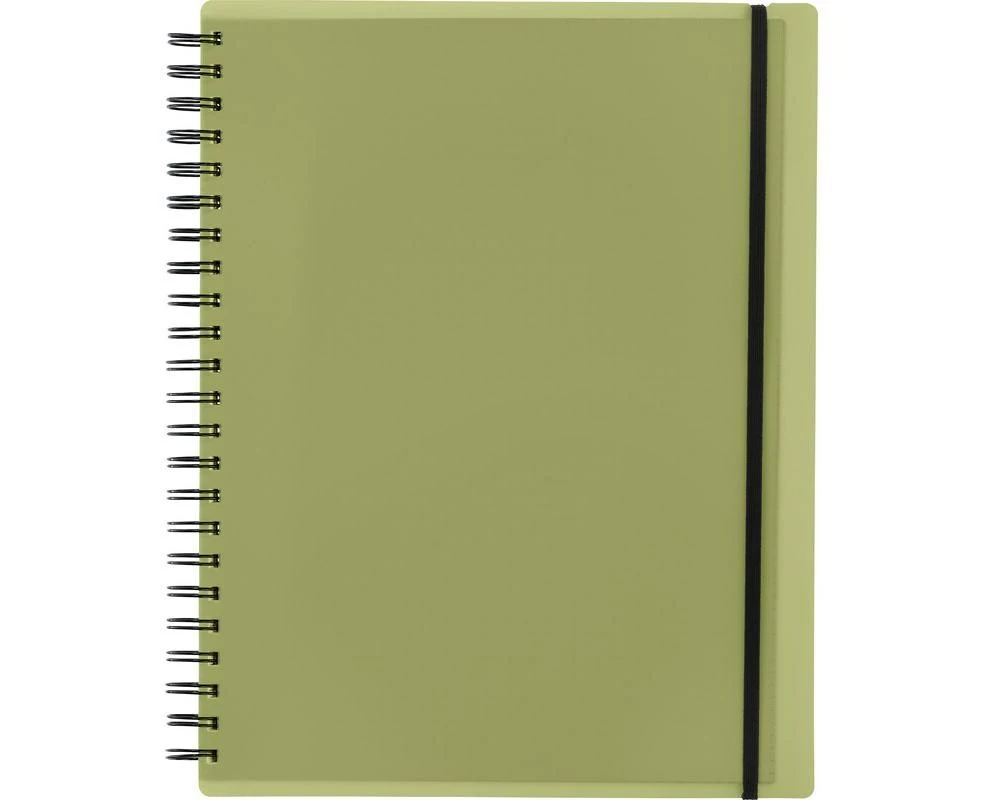 Kolma Notizbuch easy A4, Kariert, Olivgrün