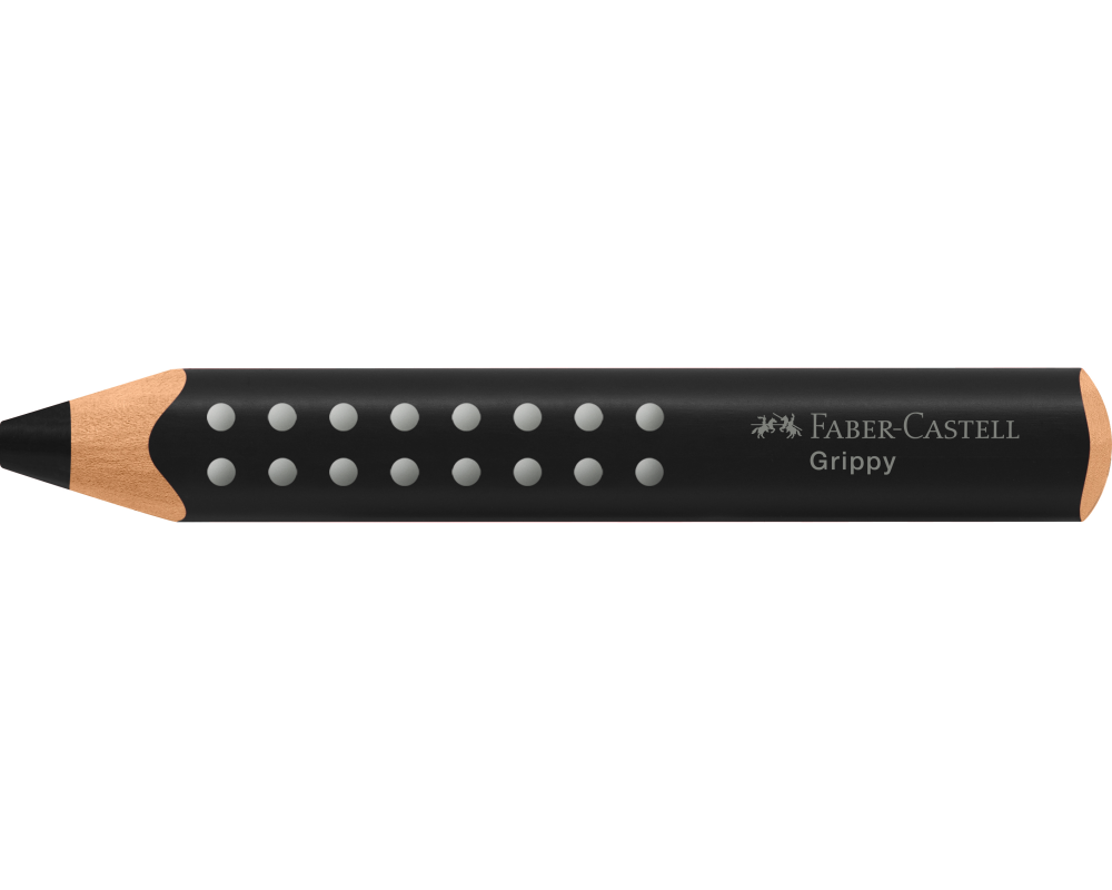 FABER-CASTELL Farbstift Grippy 110699 schwarz