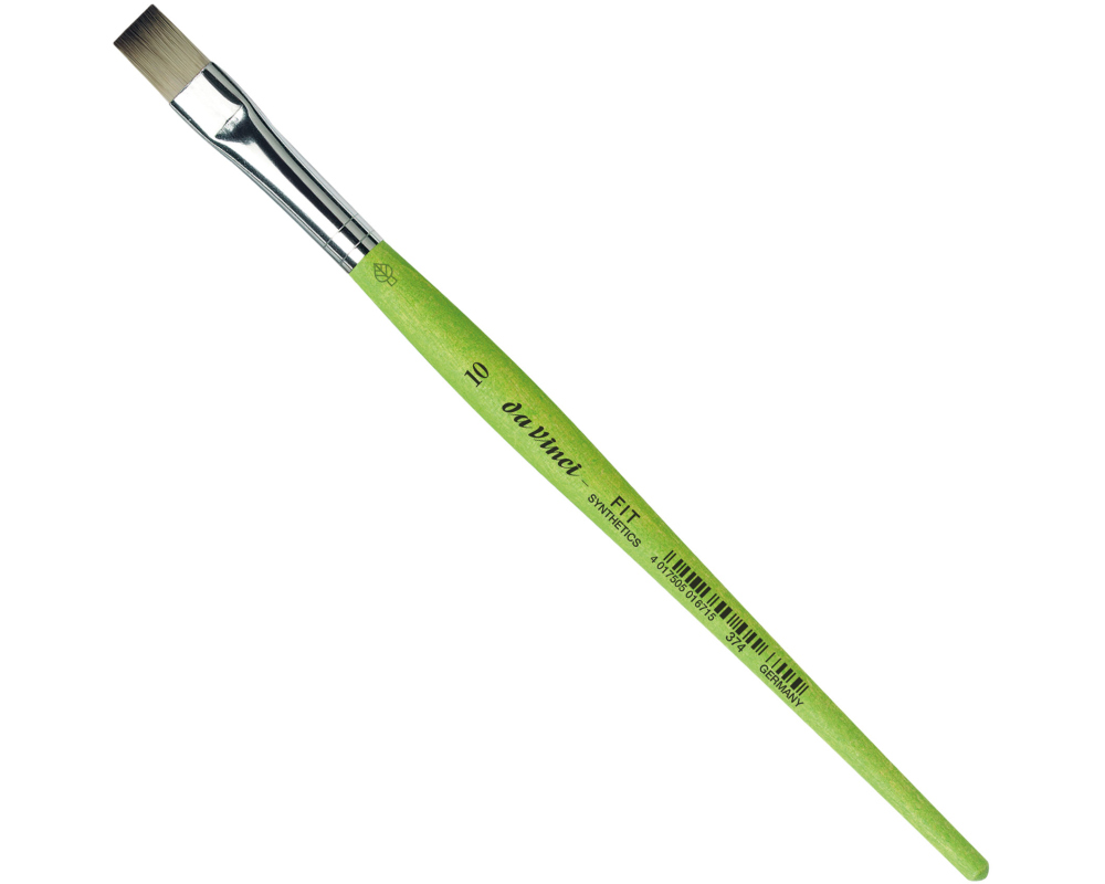 DA VINCI Flachpinsel Fit Synthetics VA-374_10 Grösse 10, Synthetik
