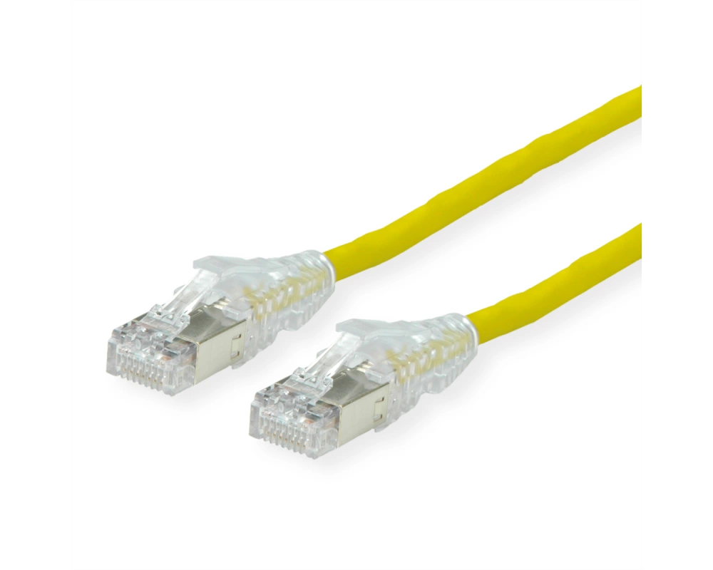 DÄTWYLER Patchkabel Cat.6A (Class EA) S/FTP, CU 7702 flex LSOH, AMP v2, gelb, 10 m
