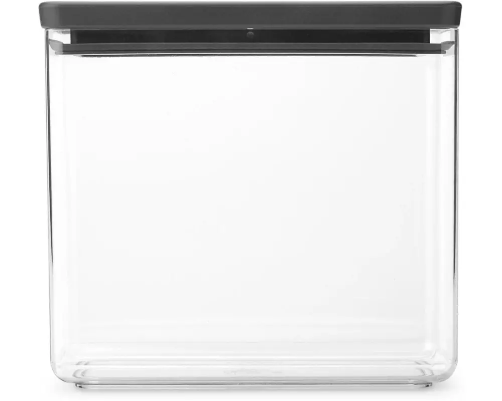 Brabantia Vorratsdose Tasty+ 3.5 l, Dunkelgrau