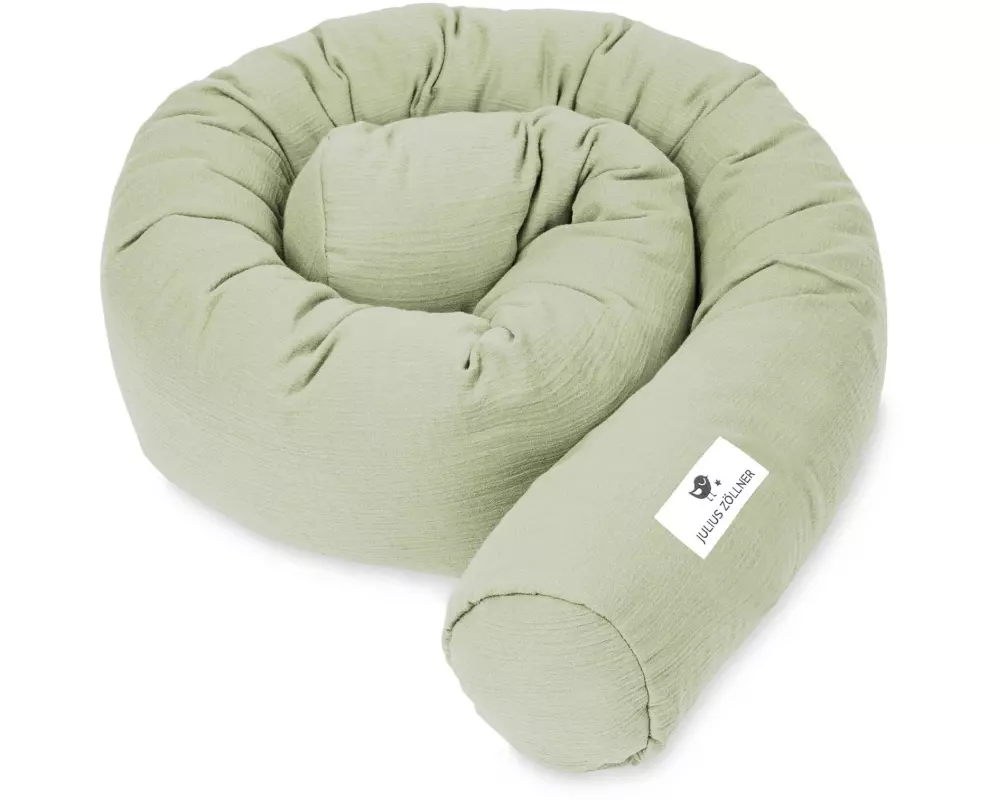 Julius Zöllner Nestschlange Musselin Lime 180 cm