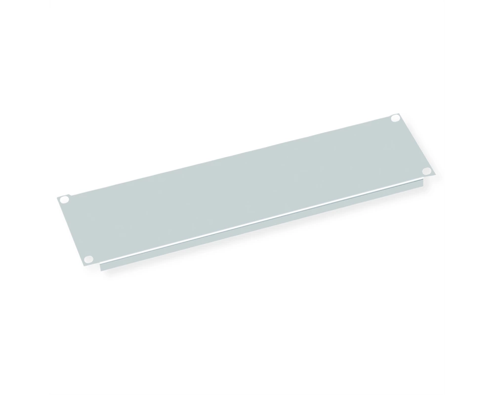 VALUE 19-Zoll-Blindplatte 3 HE, grau