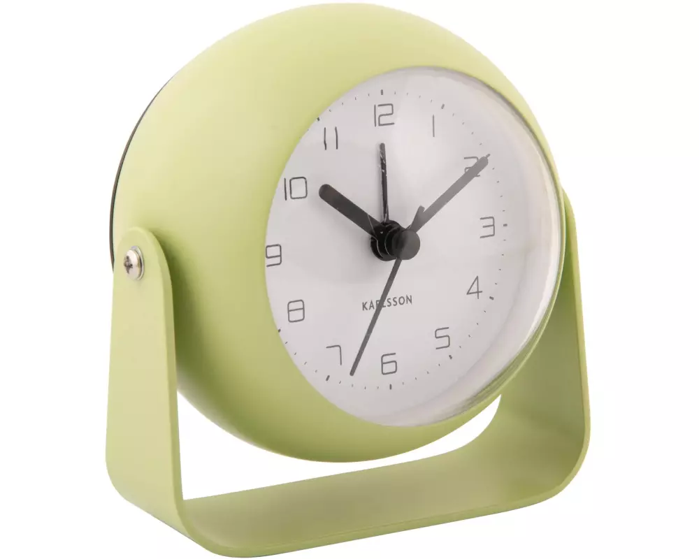 KARLSSON Klassischer Wecker Bunky Matcha green