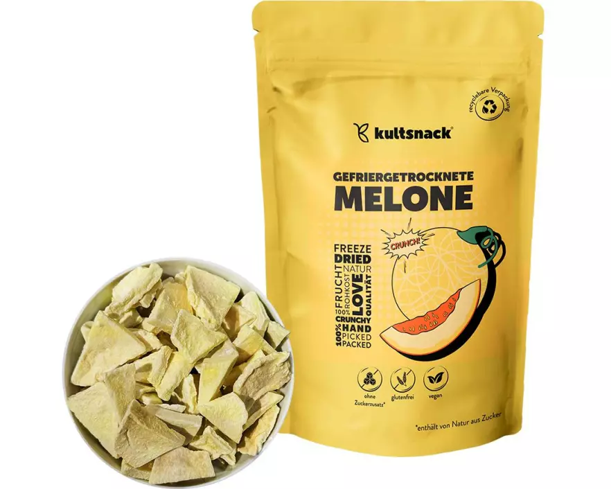 kultsnack Melone gefriergetr. 75 g