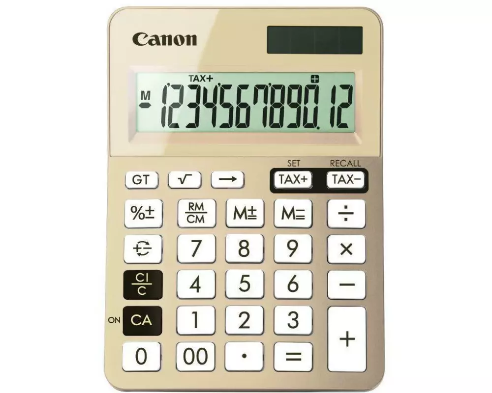 Canon Taschenrechner CA-LS-123K-GLD Gold